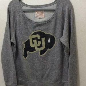 Colorado Buffaloes Sweatshirt 60%Cotton, 40% Polyester Size- XLarge